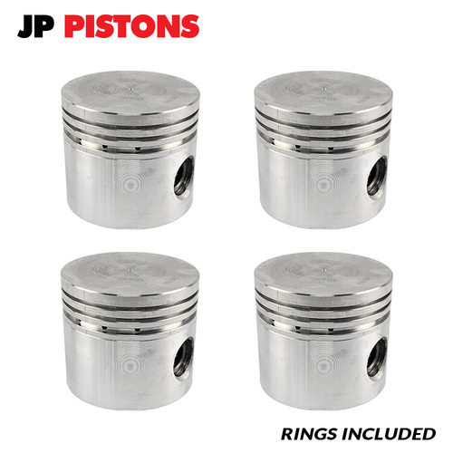 Flat Top Piston & Ring Set 060 FOR Hillman Minx Super Minx Hunter 1592cc 1725cc