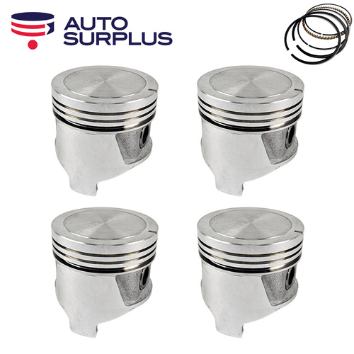 Piston & Ring Set 040" FOR Holden Gemini Rodeo Isuzu 1975-1985 1.6L G161Z