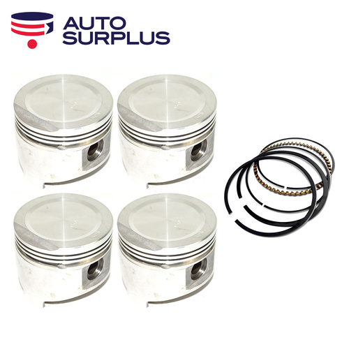 Piston & Ring Set 040" FOR Mazda 323 FA4V E1400 SSW0 1978-1981 1.4L UC