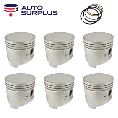 Piston & Ring Set STD FOR Nissan 240Z 260Z Skyline 240K 240C 260C 69-86 L24 L26