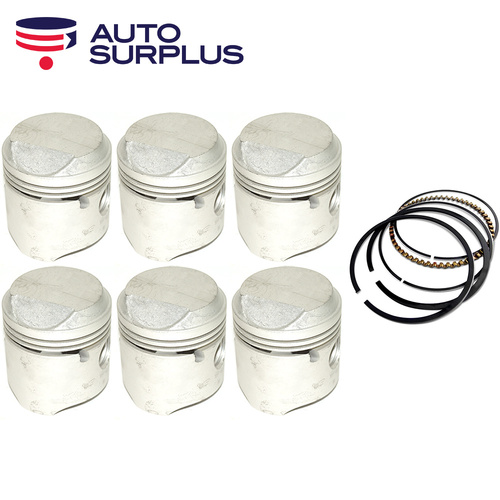 Piston & Ring Set STD FOR Toyota Corona Crown 1967-1974 6 Cylinder 2.3L 2M