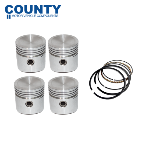 Dish Top Piston & Ring Set 060" FOR Mini 998cc A Series 1963-1980