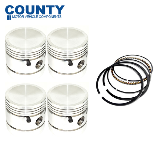 Piston & Ring Set 060" FOR MG MGB 3 Main 1962-1964 1.8L 1800 18G 5 Ring