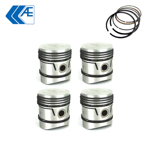 Piston & Ring Set STD FOR Simca Aronde 4 Cylinder 1.2L 1952-1955 