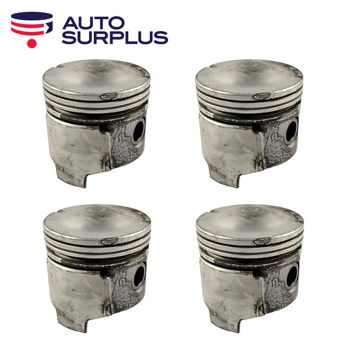 Piston Set +020" FOR Mazda 1500 SU 1967-1973 1.5L UB 4 Cylinder SOHC 8V