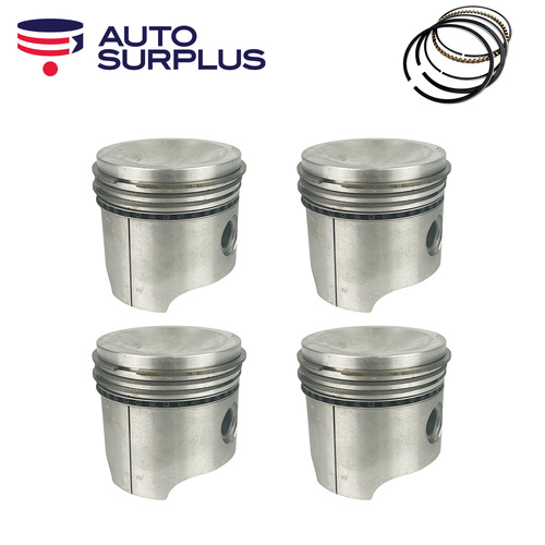 Piston & Ring Set STD FOR Mini Cooper S 1.3L 1275cc 1965-1970 9.75:1