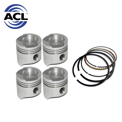 Piston & Ring Set STD FOR Ford Cortina Escort 1298cc 1300 Crossflow ACL