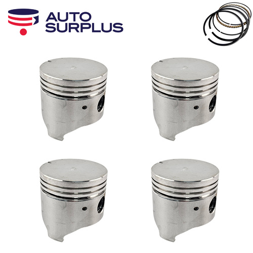 Piston & Ring Set STD FOR Toyota Corona 1968-1973 1.6L 6R 1.7L 7R 1.9L 8R