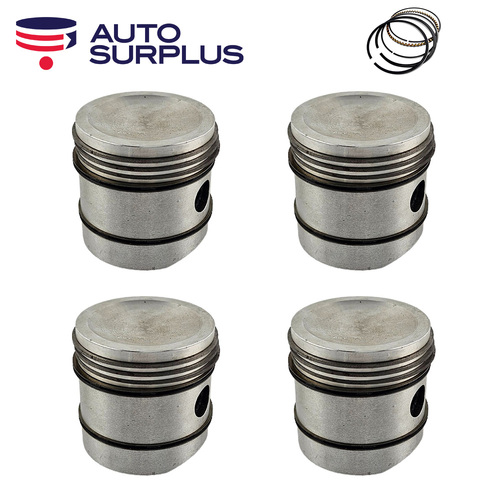 Piston & Ring Set 040" FOR Austin Morris Mini 998 A Series 63-80 Circlip 5 Ring