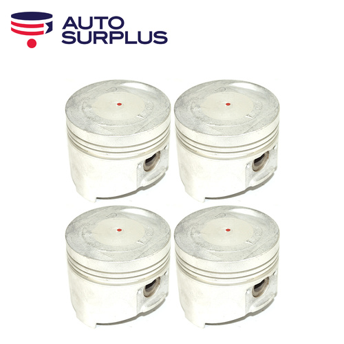 Piston Set STD FOR Mitsubishi Express Starwagon 1986-1992 2.4L 4G64 SOHC 8V