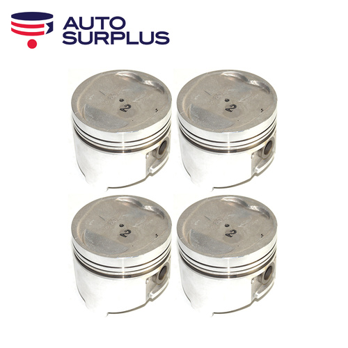 Piston Set 030" FOR Mitsubsihi Express Galant Starwagon 86-92 2.0L 4G63 SOHC 8V