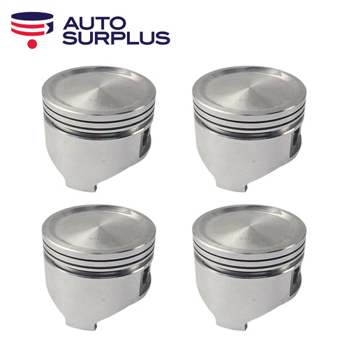 Piston Set +040” FOR Ford Laser Meteor Mazda 323 1980-1986 1.5L D5 E5 SOHC