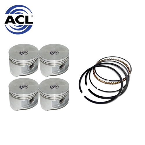 Piston & Ring Set +020” FOR Holden Gemini RB 1985-1987 1.5 4XC1 SOHC 8V ACL