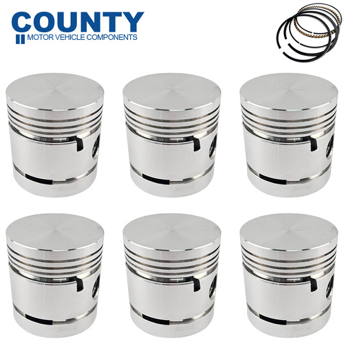 Piston & Ring Set 020" FOR Austin Healey 3000 MG MGC 1959-1969 2.9L C Series