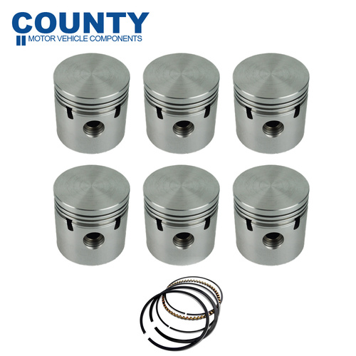 Flat Top Piston & Ring Set 020" FOR Triumph GT6 MK1 MK2 Vitesse 2.0 2000 MKI