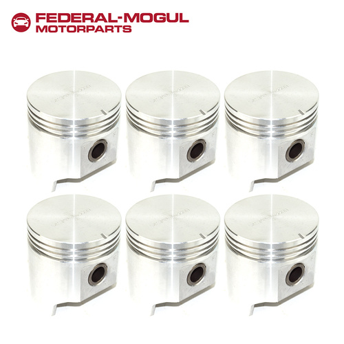 Piston Set 040" FOR Toyota Landcruiser FJ40 FJ45 FJ55 FJ60 1975-1984 4.2L 2F