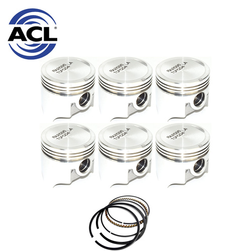 Piston & Ring Set STD FOR Toyota Crown Cressida 1978-1983 6 Cylinder 2.6L 4M