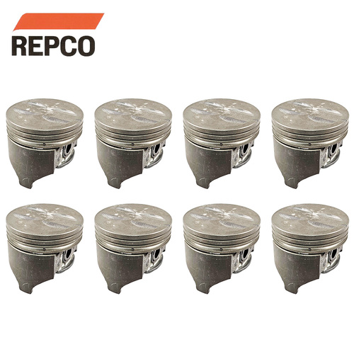 Piston Set +030" FOR Holden HK HT Chevrolet 307 5.0L Small Block V8