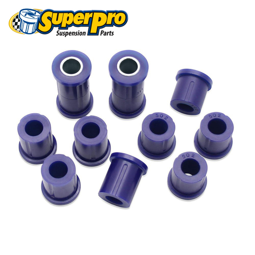 SuperPro Leaf Spring Bush Kit - Rear, Heavy Duty FOR Bravo/Courier/Raider KIT065HK