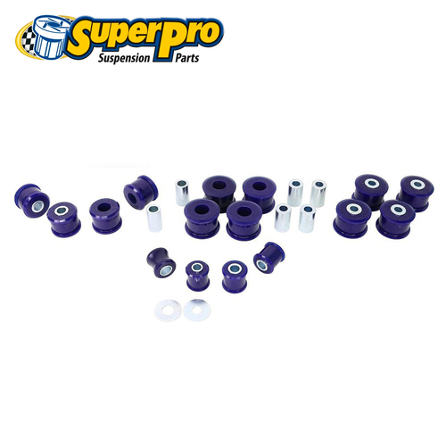 SuperPro Radius Arm Suspension Bush Kit - Front + Rear FOR Landcruiser 73/Prado 70 Series KIT091K