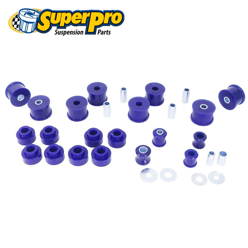 SuperPro Radius Arm Suspension Bush Kit - Front + Rear FOR Landcruiser 73/Prado 70 Series KIT093K