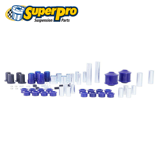 SuperPro Suspension Bushing Kit - Front + Rear FOR Skyline R32 AWD KIT113K