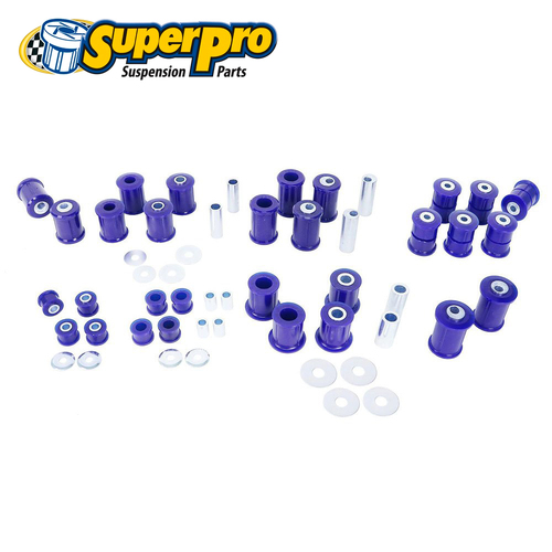 SuperPro Alignment + Enhancement Bush Kit - Front + Rear, Double Offset FOR MX-5 NA 90-98 KIT132NAK