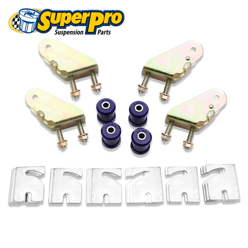 SuperPro Control Arm Upper-Inner Alignment Bush Kit - Front, Lowered FOR Falcon AU, BA, BF KIT200K