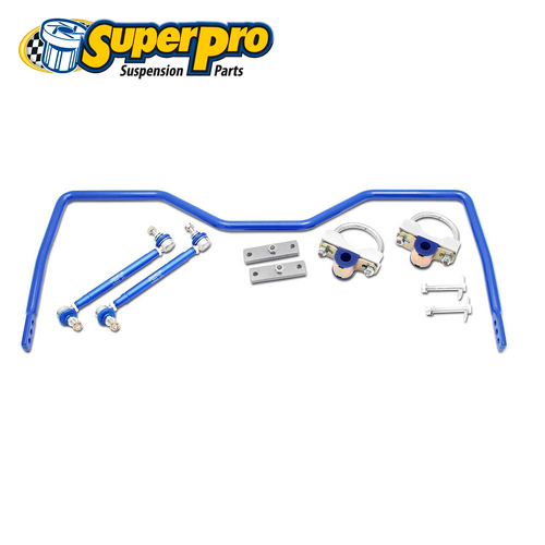 SuperPro Heavy Duty Adjustable Sway Bar 22mm - Rear FOR Falcon 98-14 RC0083RZ-22