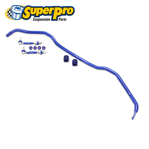 SuperPro Sway Bar H/Duty 2-Point Blade Adj 27mm + Link Kit - Rear FOR Holden VF/WN RC0087RZ-27