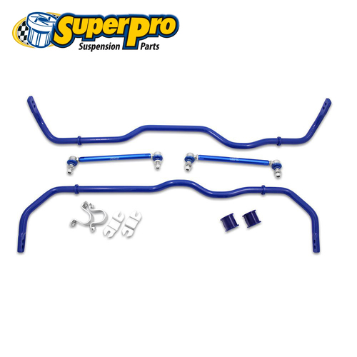 SuperPro Performance Sway Bar Upgrade Kit FOR A3 Mk2/Golf Mk5, Mk6 RCVAGPER6KIT