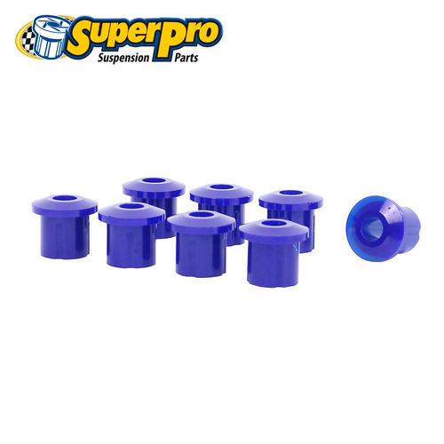 SuperPro Spring Rear Bush Complete Kit FOR Jeep CJ5-CJ8/Thames 57-65 UK SPF0107K