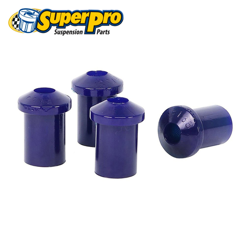 SuperPro Spring Shackle Upper Bush Kit - Front + Rear FOR Transit 65-78 SPF0135K