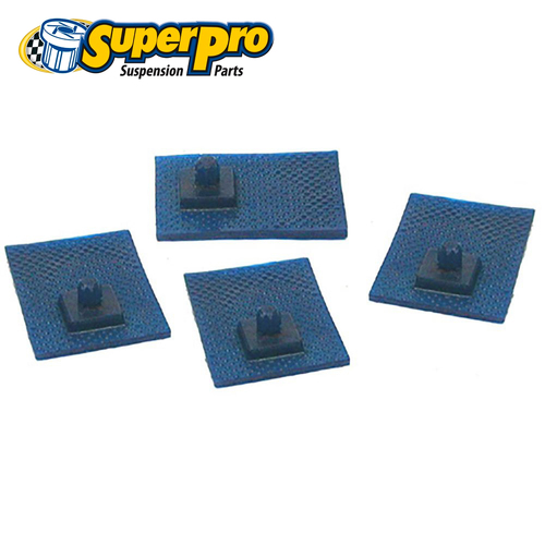 SuperPro Over Rider Spring Slipper Pad Bush Kit - Rear FOR Patrol MQ SPF0217K