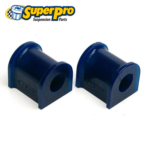 SuperPro Sway Bar Mount Bush Kit 19mm - Front FOR Hunter/Avenger SPF1167-19K