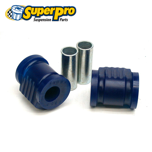 SuperPro Control Arm Lower-Rear Bush Kit-Double Offset - Front FOR Laser/323/Meteor SPF1357K