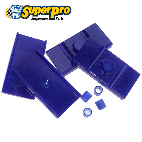 SuperPro Leaf Spring Saddle Mount Bush Kit - Rear FOR Escort Mk2 74-80 SPF2112K