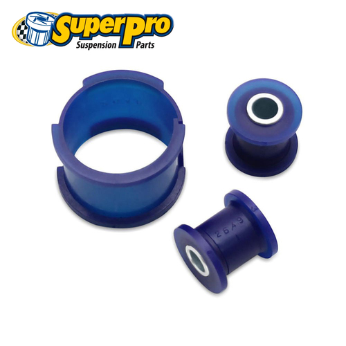 SuperPro Steering Rack + Pinion Mount Bush Kit - Front FOR WRX/STi 01-07 SPF2648BK