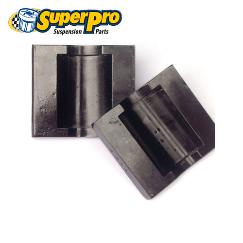 SuperPro Torsion Bar Suspension Bracket Pad Kit - Front FOR M-Class W163 98-05 SPF2844K