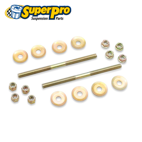 SuperPro Universal Threaded Rod Sway Bar Link Kit SPF2966K