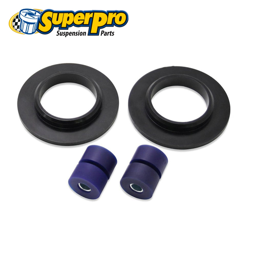 SuperPro Spring Seat + Upper Shock Mount Kit - Front FOR Navara D40 SPF3026K