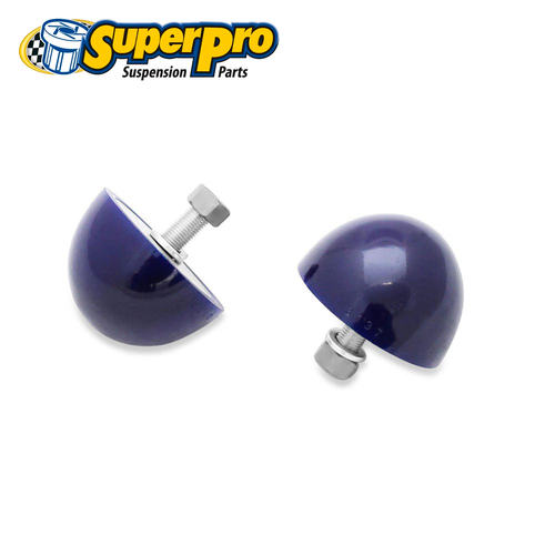 SuperPro Bump Stop Bush Kit 90 Duro Short Bolt 38mm High - Front SPF3137-90K