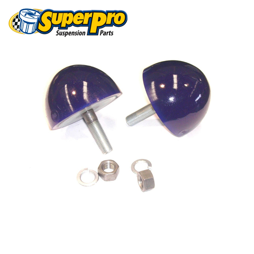 SuperPro Bump Stop Bush Kit 70 Duro Long Bolt 38mm High - Front SPF3140-70K