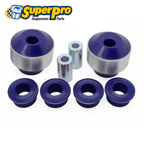 SuperPro Control Arm Lower-Front + Rear Bush Kit-Double Offset - Front FOR Maxima J31/Murano Z50 SPF3412K