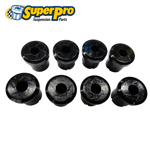 SuperPro Leaf Spring Shackle Bush Kit Rear-H/Duty - Rear FOR Landcruiser 76/78/79 Series SPF3596HK