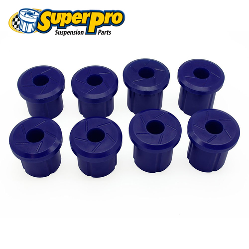 SuperPro Leaf Spring Shackle Bush Kit Rear FOR Landcruiser 76/78/79 Series SPF3596K