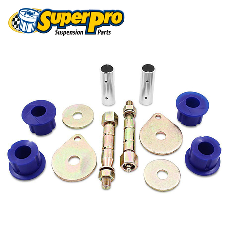 SuperPro Greasable Pin and Bush Kit-Front Eye - Rear FOR Navara D22 SPF4457K