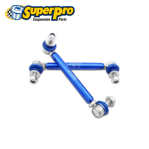 SuperPro Sway Bar Link Kit-Heavy Duty-Adjustable - Front FOR Ranger PX/BT-50/Everest TRC12160L