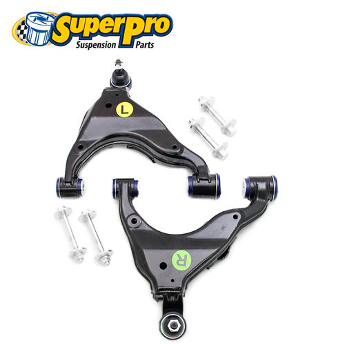 SuperPro Control Arm Lower Complete Assembly Kit-Standard - Front FOR Prado 150 Series/FJ Cruiser TRC483