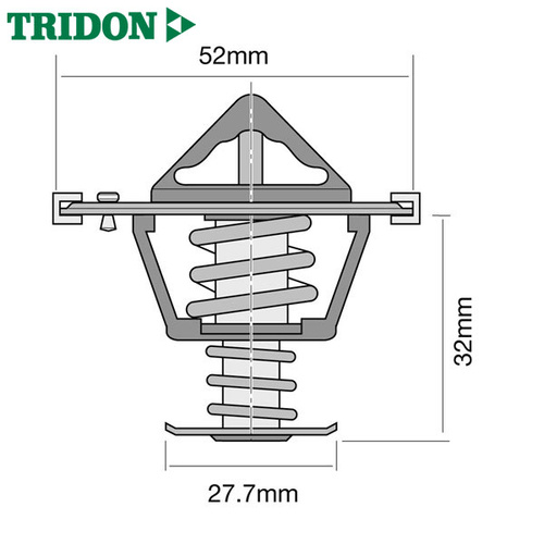 Tridon Thermostat TT528-180 (High Flow)